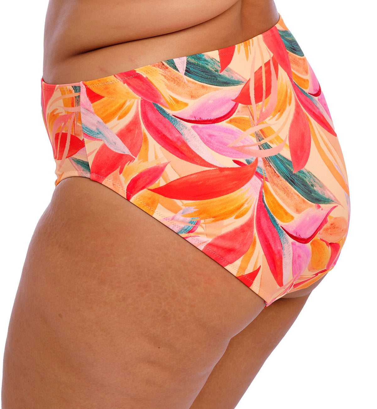 Elomi Sancho Beach Mid Rise Swim Brief (ES802572),UK 12,Mango - Mango,UK 12