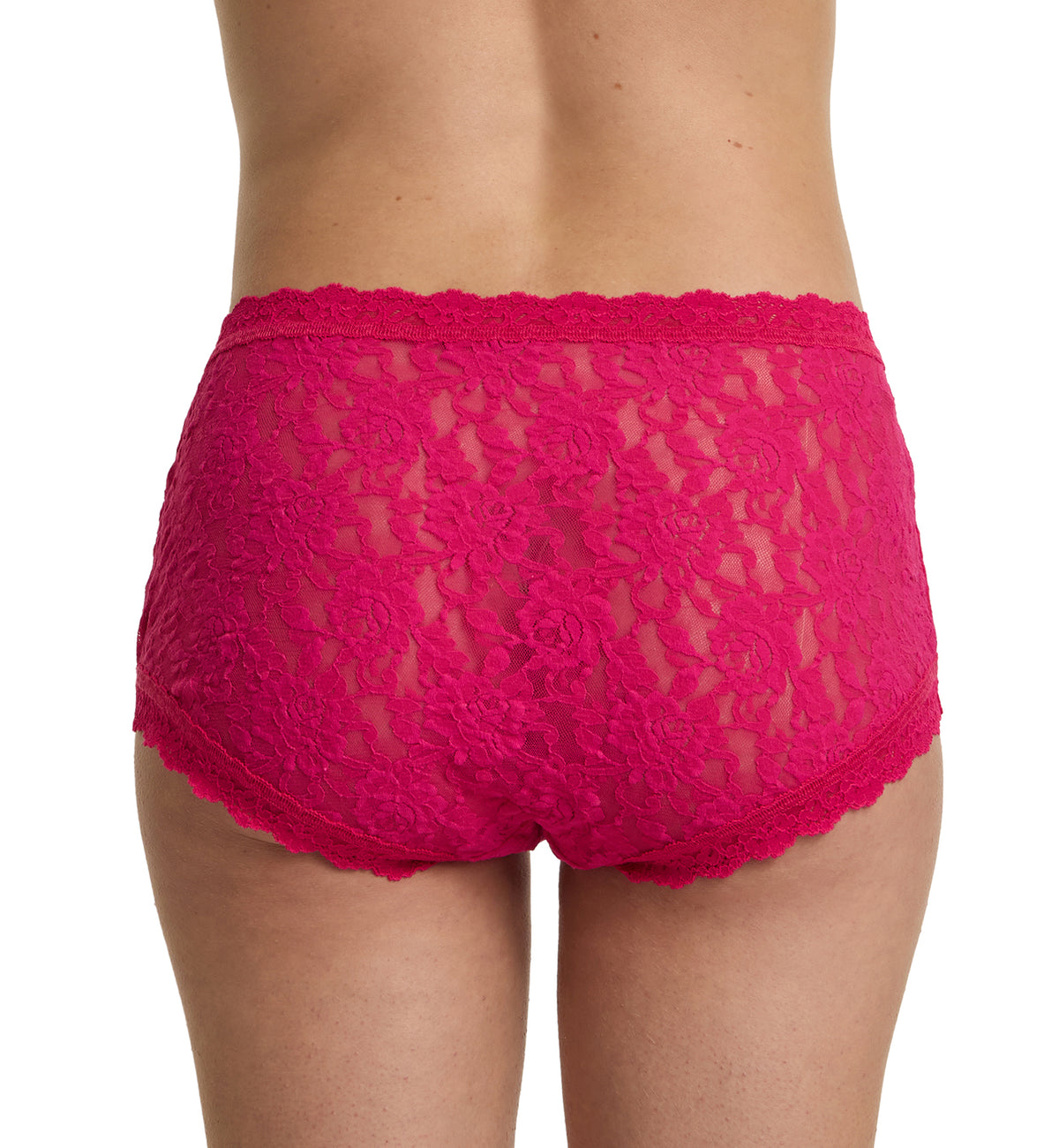 Hanky Panky Signature Lace High Rise Boyshort (481292),XS,Sealed With A Kiss - Sealed With A Kiss,XS