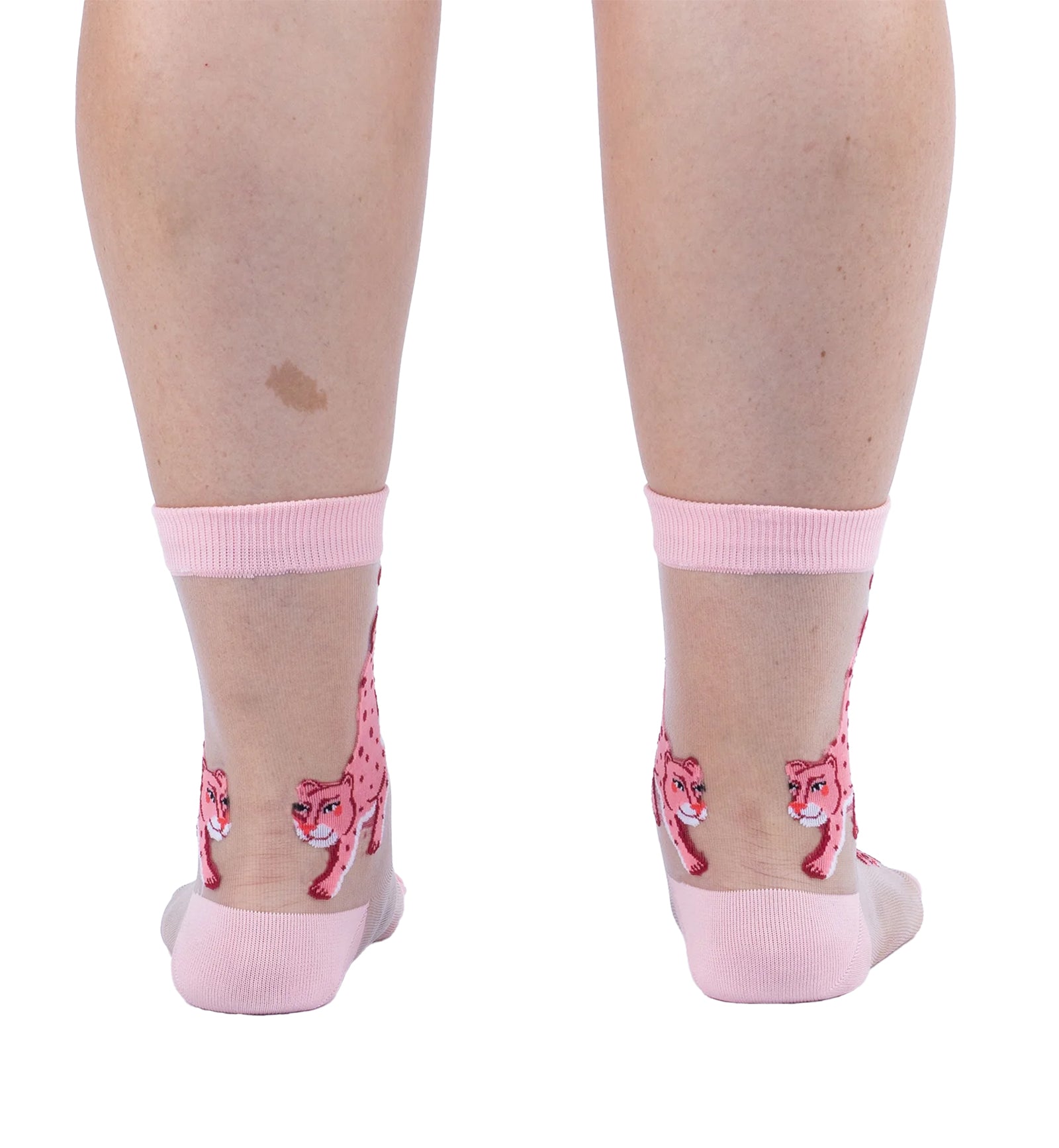 SOCK it to me Sheer Crew Socks (H0033),I've Been Spotted - I've Been Spotted,One Size