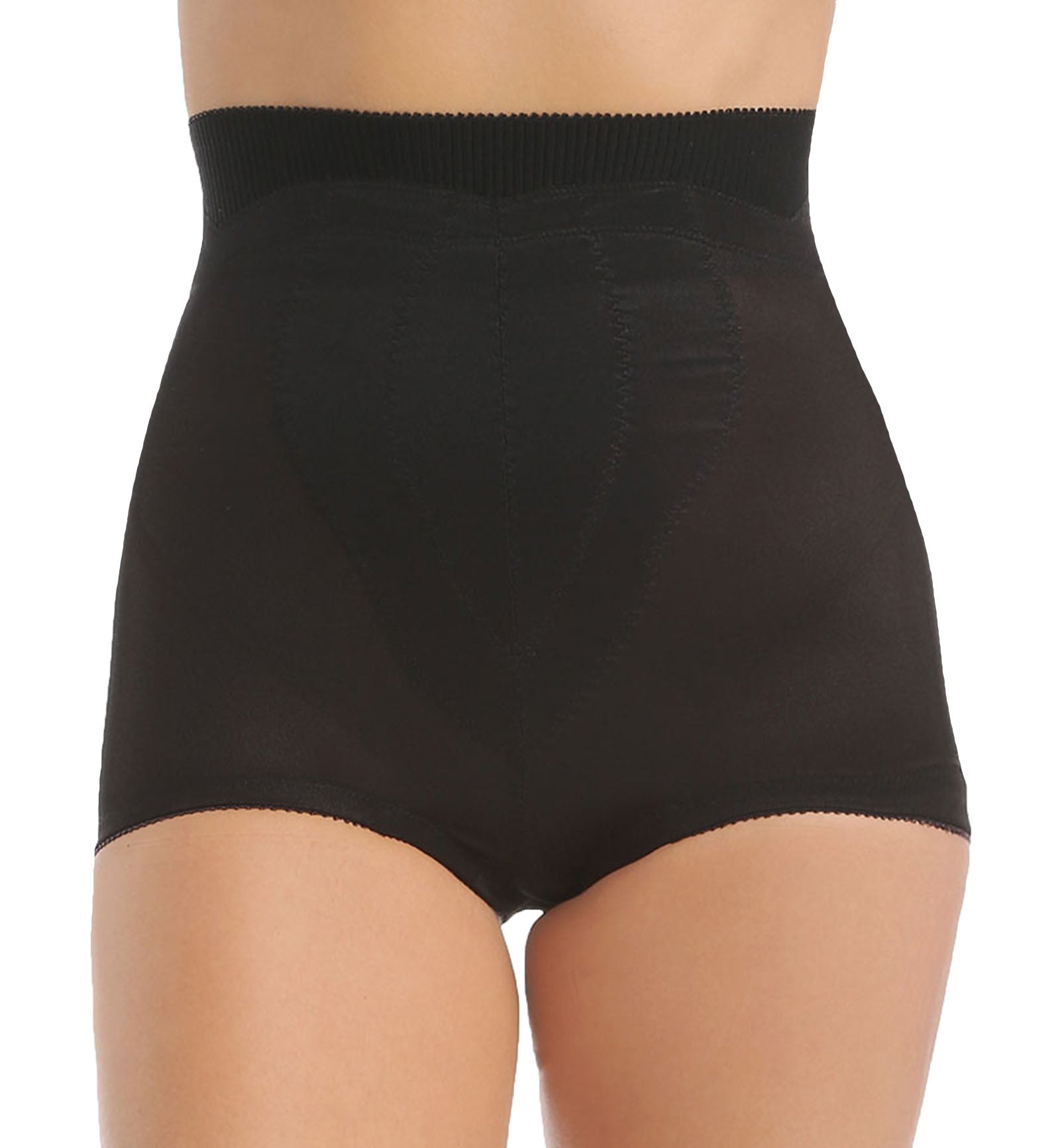 Rago Medium Control High Waist Shaping Panty (6296),Small,Black - Black,Small