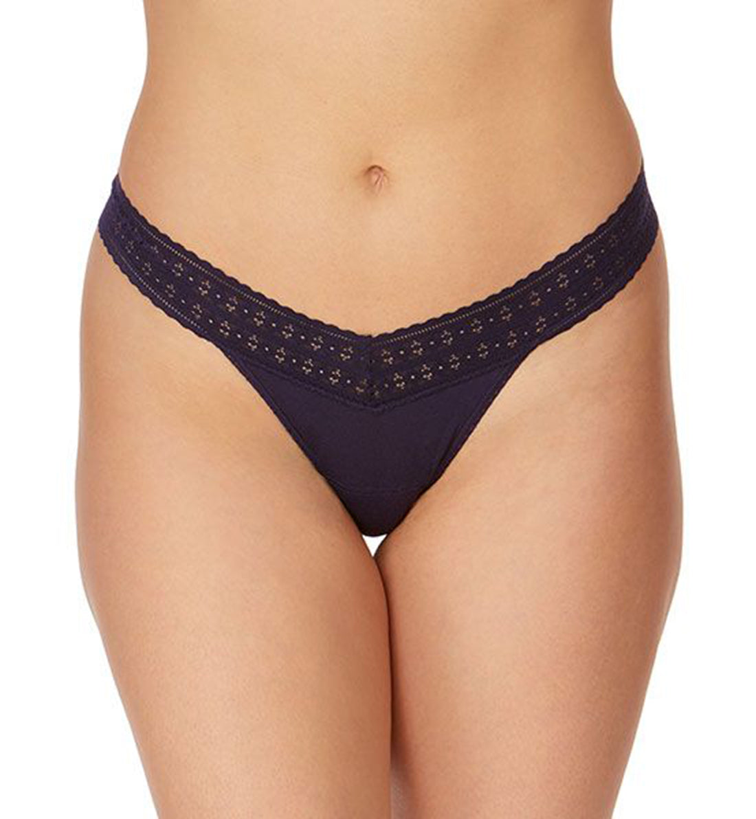 Hanky Panky DreamEase Low Rise Thong (631004),Indigo - Indigo,One Size