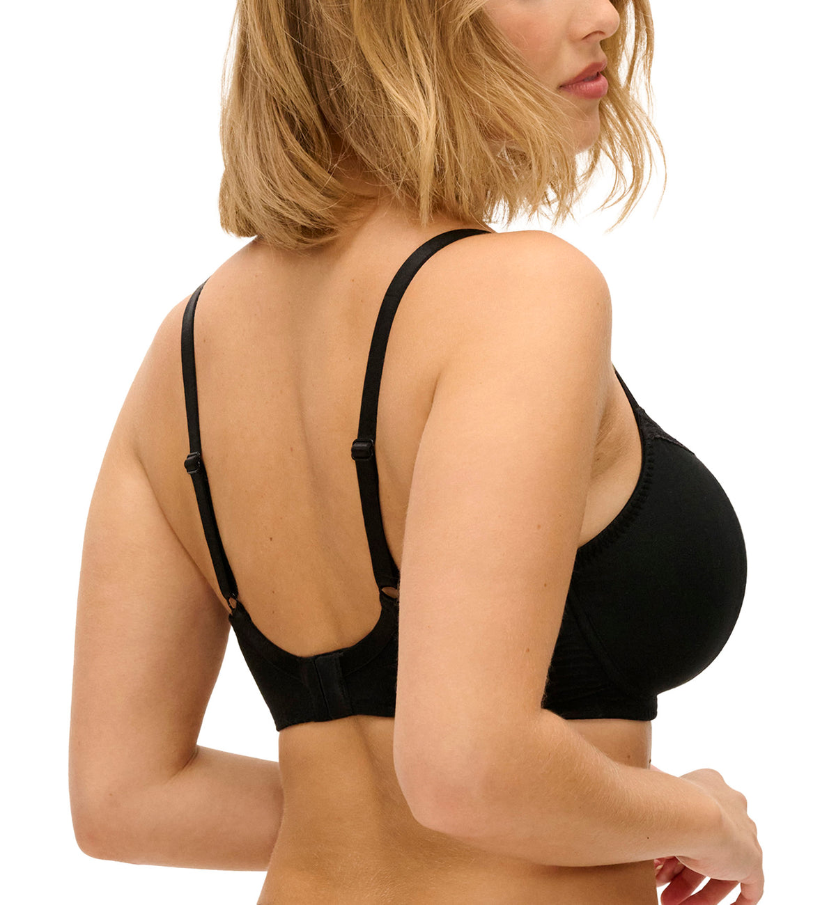 Freya Flirt Padded Half Cup Underwire Bra (403315),28DD,Black - Black,28DD