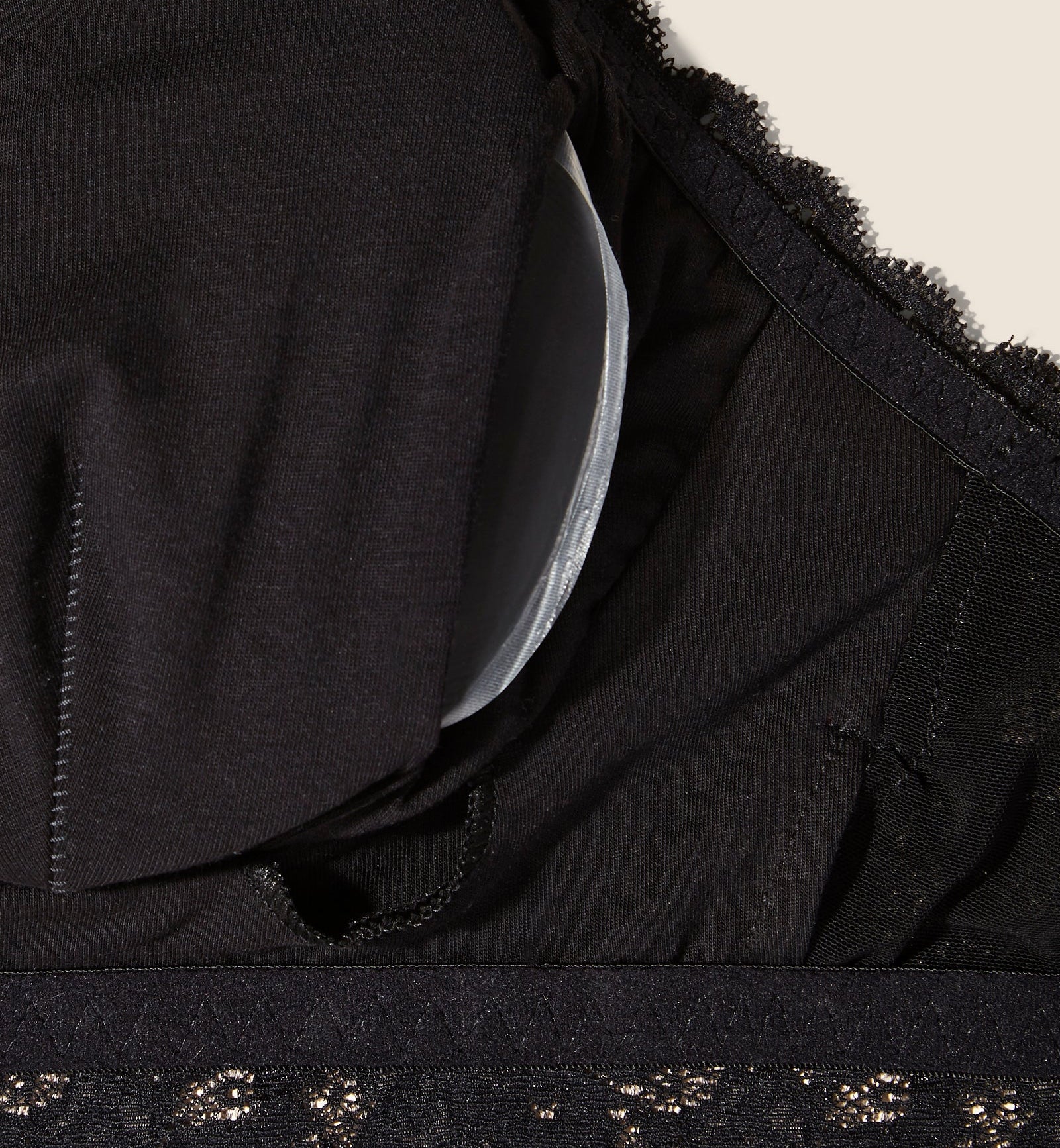 Cosabella Never Say Never Post Surgical Front Closure Bralette (NEVER1368),Small,Black - Black,Small