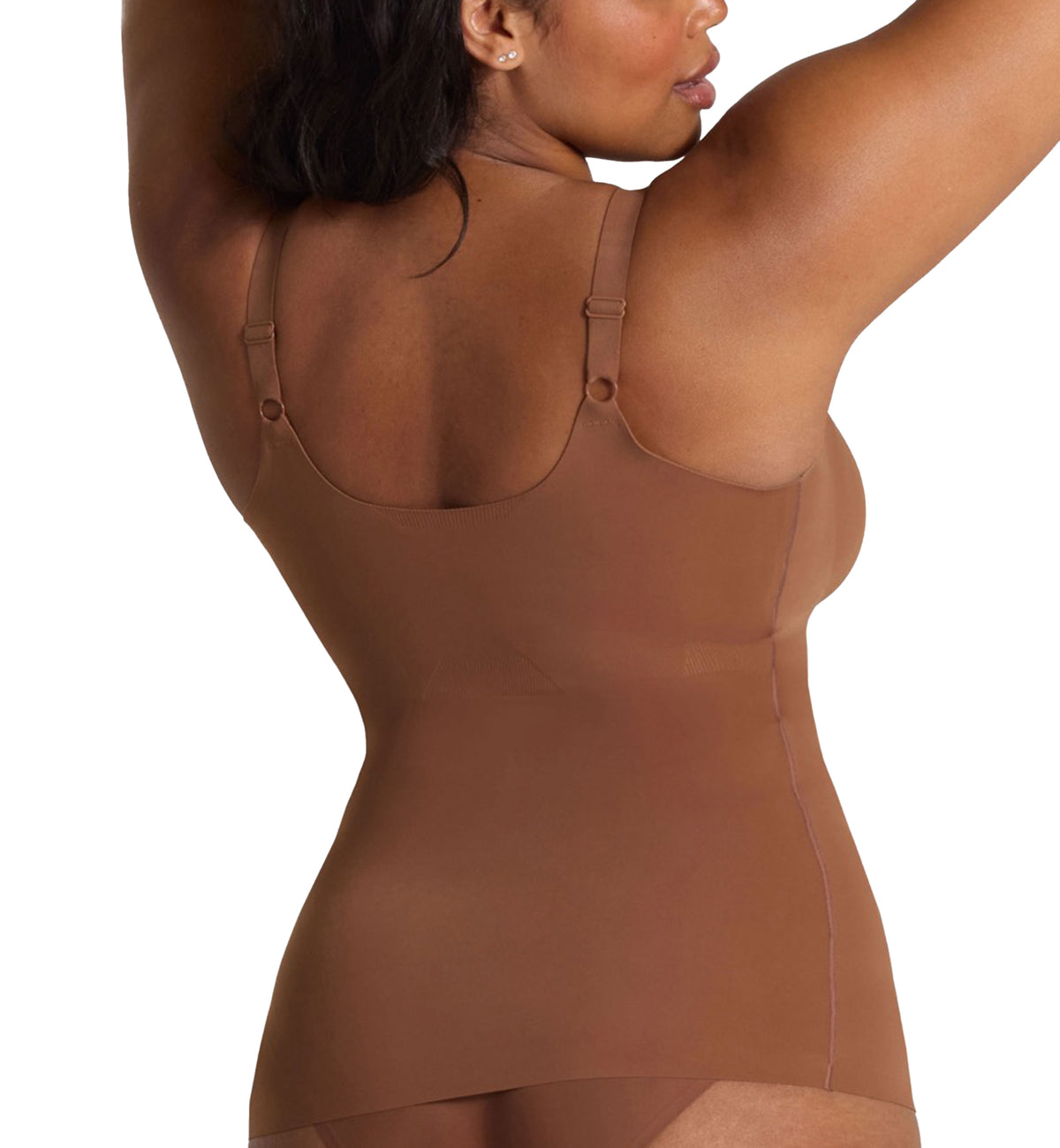 Evelyn &amp; Bobbie Structured Scoop Bra Tank (1811),Small,Clay - Clay,Small