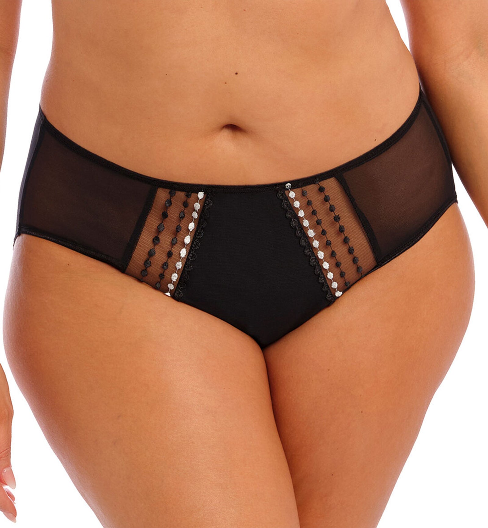 Elomi Matilda Matching Panty Brief (8905),XL,Black - Black,XL