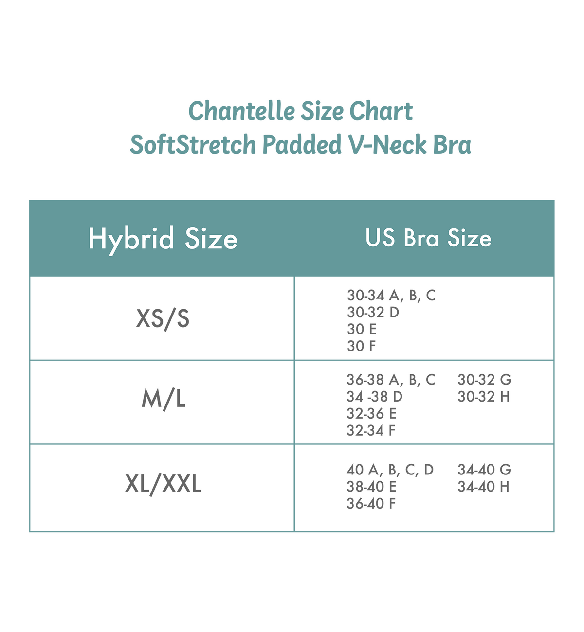 Chantelle Softstretch Padded V-Neck Bra Top (C16A10),XS/S,Black - Black,XS/S