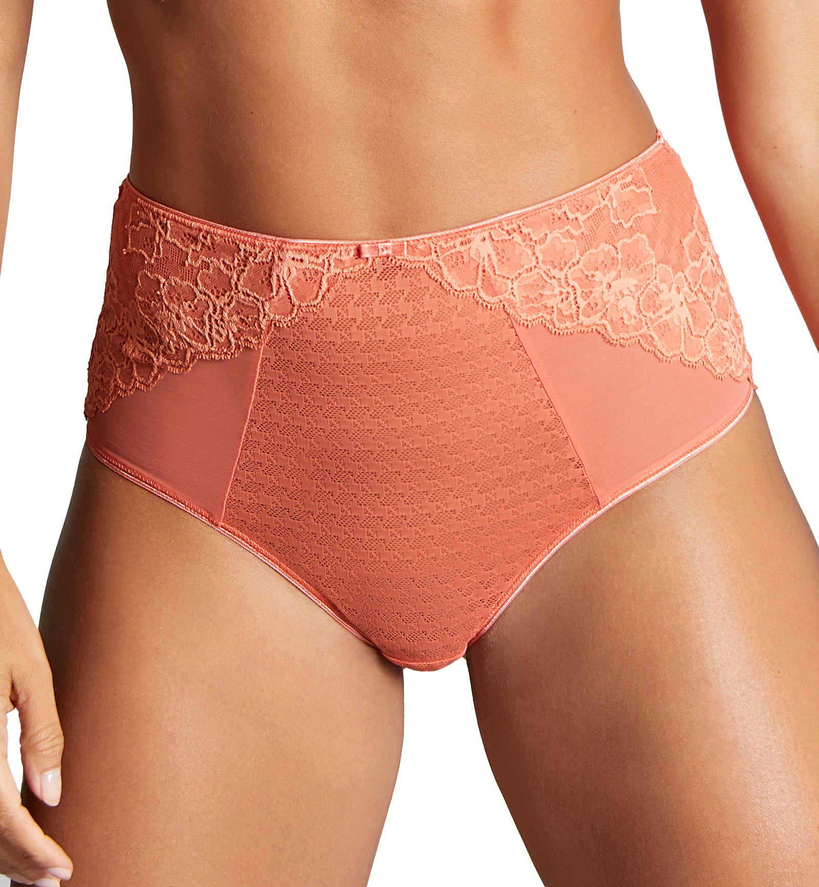 Panache Envy Deep Brief (7283),Small,Terracotta - Terracotta,Small
