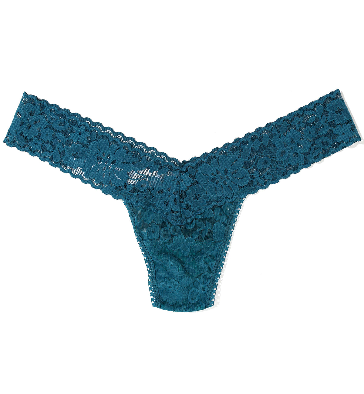 Hanky Panky Daily Lace Low Rise Thong (771001P),Earth Dance - Earth Dance,One Size