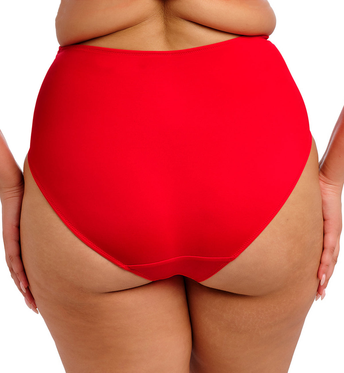 Elomi Plain Sailing Gathered Full Bikini Brief (ES7286),UK 12,Lava - Lava,UK 12