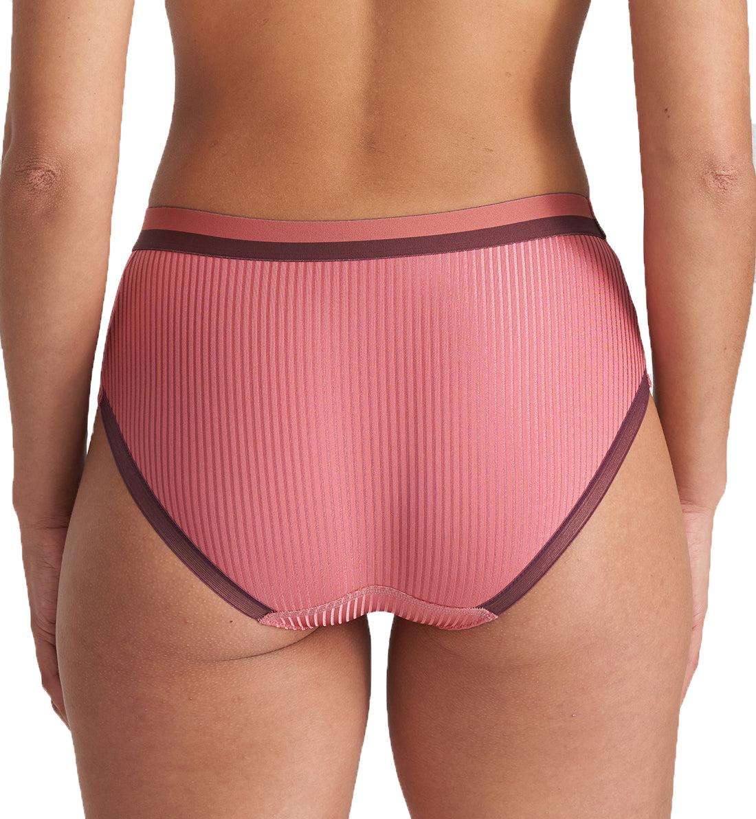 Marie Jo Jude Matching Ribbed Short Panty (0522253),XS,Pot Pouri - Pot Pouri,XS