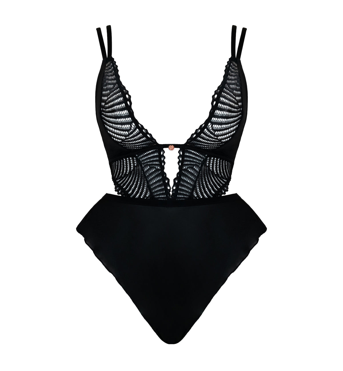 Scantilly by Curvy Kate After Hours Stretch Lace Teddy (SN025327),Small,Black - Black,Small