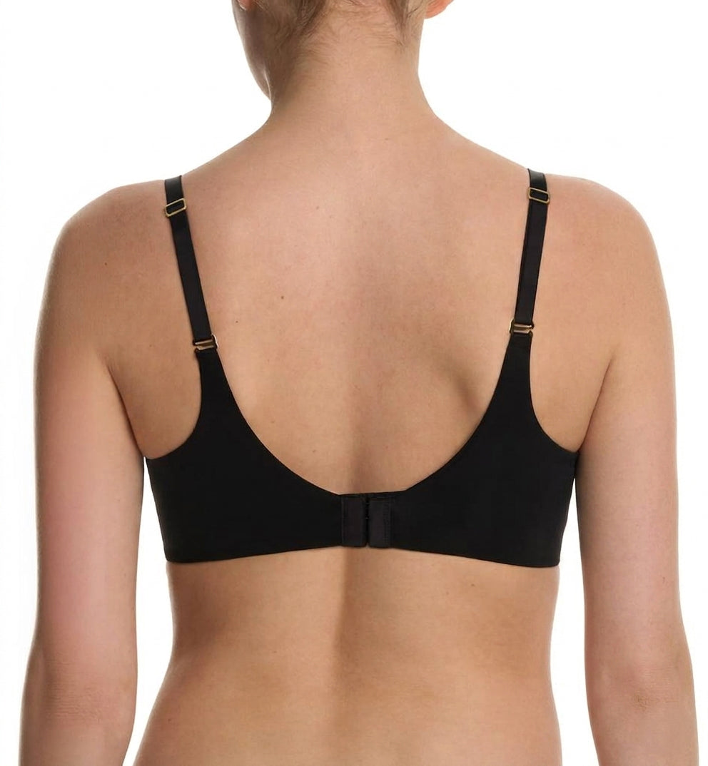 Natori Cloud Comfort Convertible Back Smoothing Wireless Bra (733338),30B,Black - Black,30B