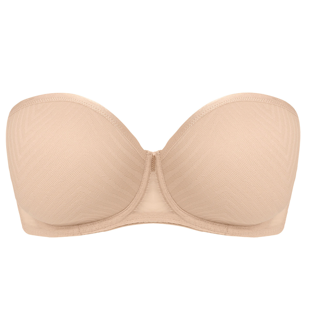Freya Tailored Strapless Molded Underwire Bra (401109),28D,Natural Beige - Natural Beige,28D