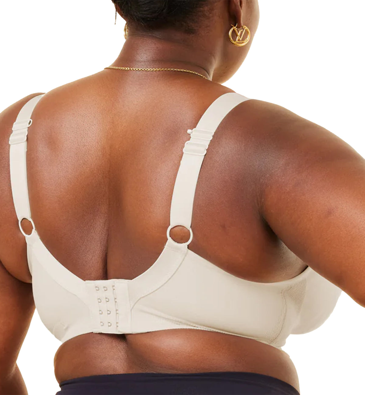 Cake Sugar Candy Posh Fuller Bust Everyday Bralette (28-8017),XS,Stone - Stone,XS