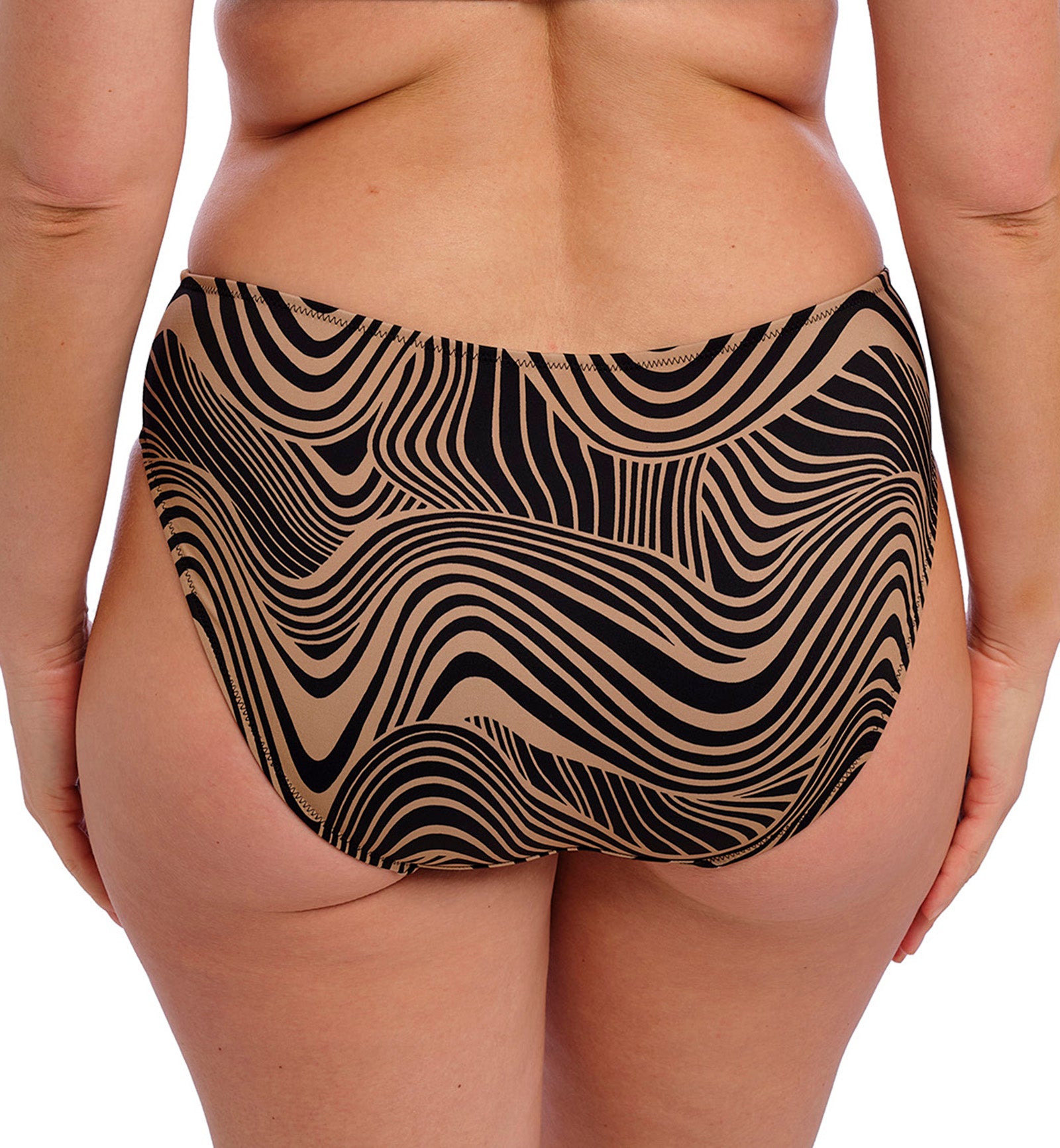 Fantasie Pemba Island Mid Rise Bikini Brief (505472),XS,Mocha - Mocha,XS