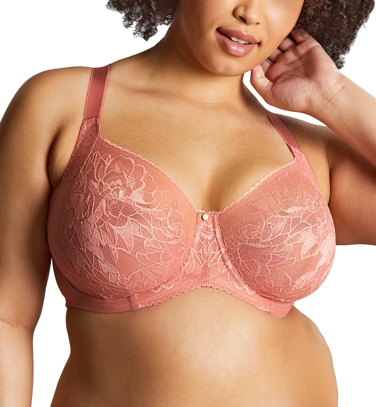 Sculptresse by Panache Dream Full Cup Underwire Bra (10805),34E,Rose Pink - Rose Pink,34E
