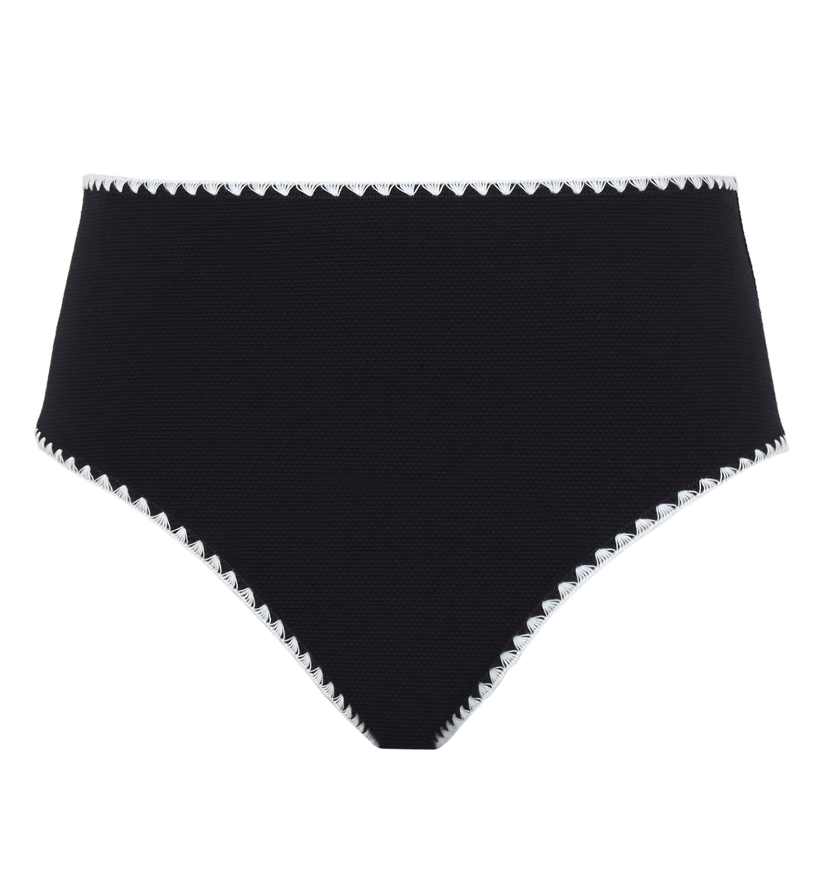 Panache High Waist Swim Brief (SW2035),10-Small,Aurora Black/White - Aurora Black/White,Small