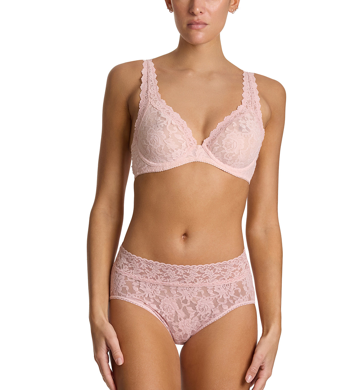 Hanky Panky Signature Lace French Brief (461),Small,Blushing Rose - Blushing Rose,Small