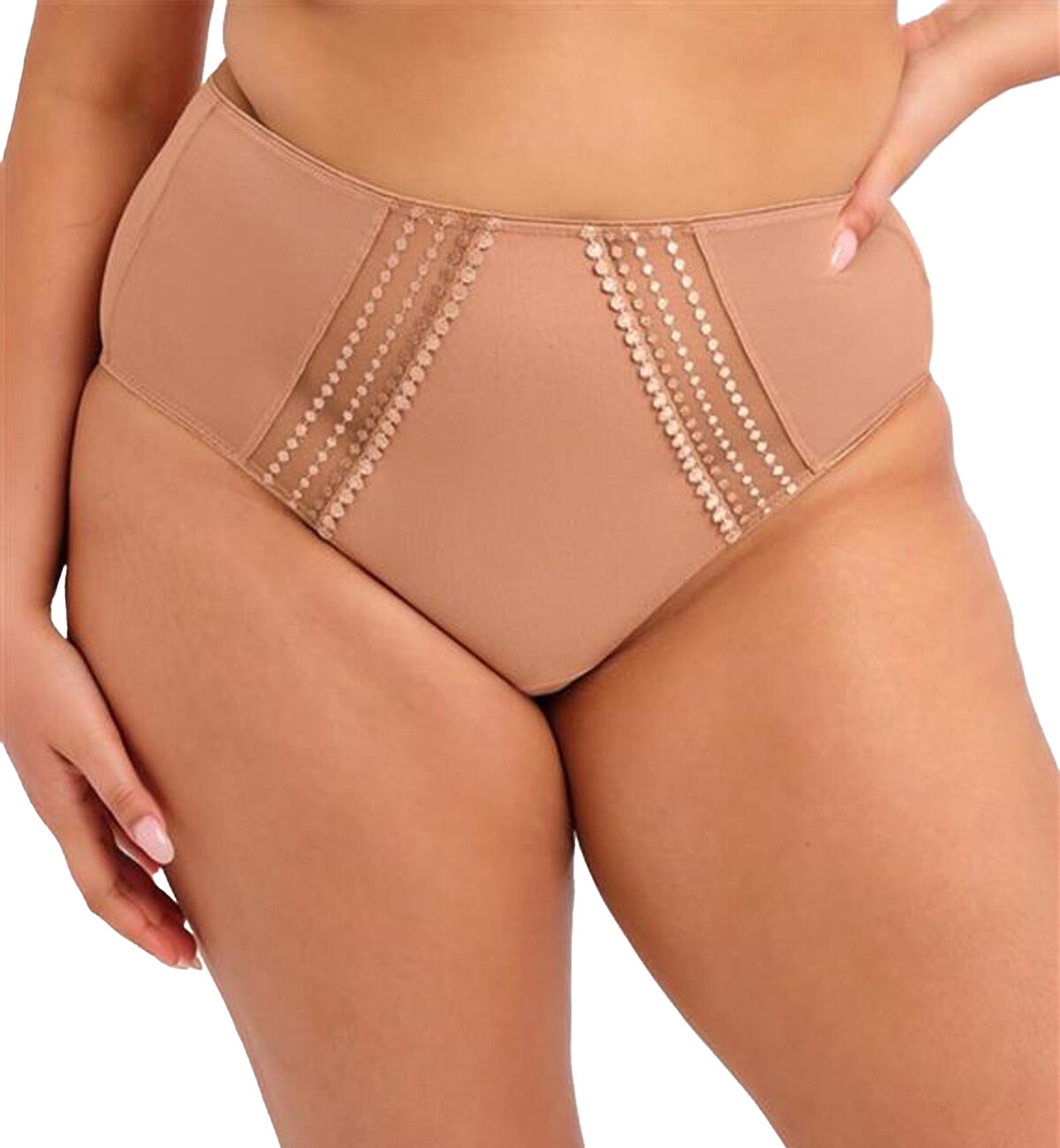 Elomi Matilda Matching Full Panty Brief (8906),Medium,Cafe Au Lait - Cafe Au Lait,Medium
