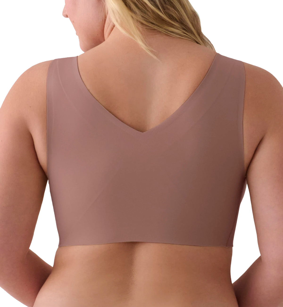 Evelyn & Bobbie DEFY V-Neck Bralette w/ Removable Pads (1728﻿),Small,Willow - Willow,Small