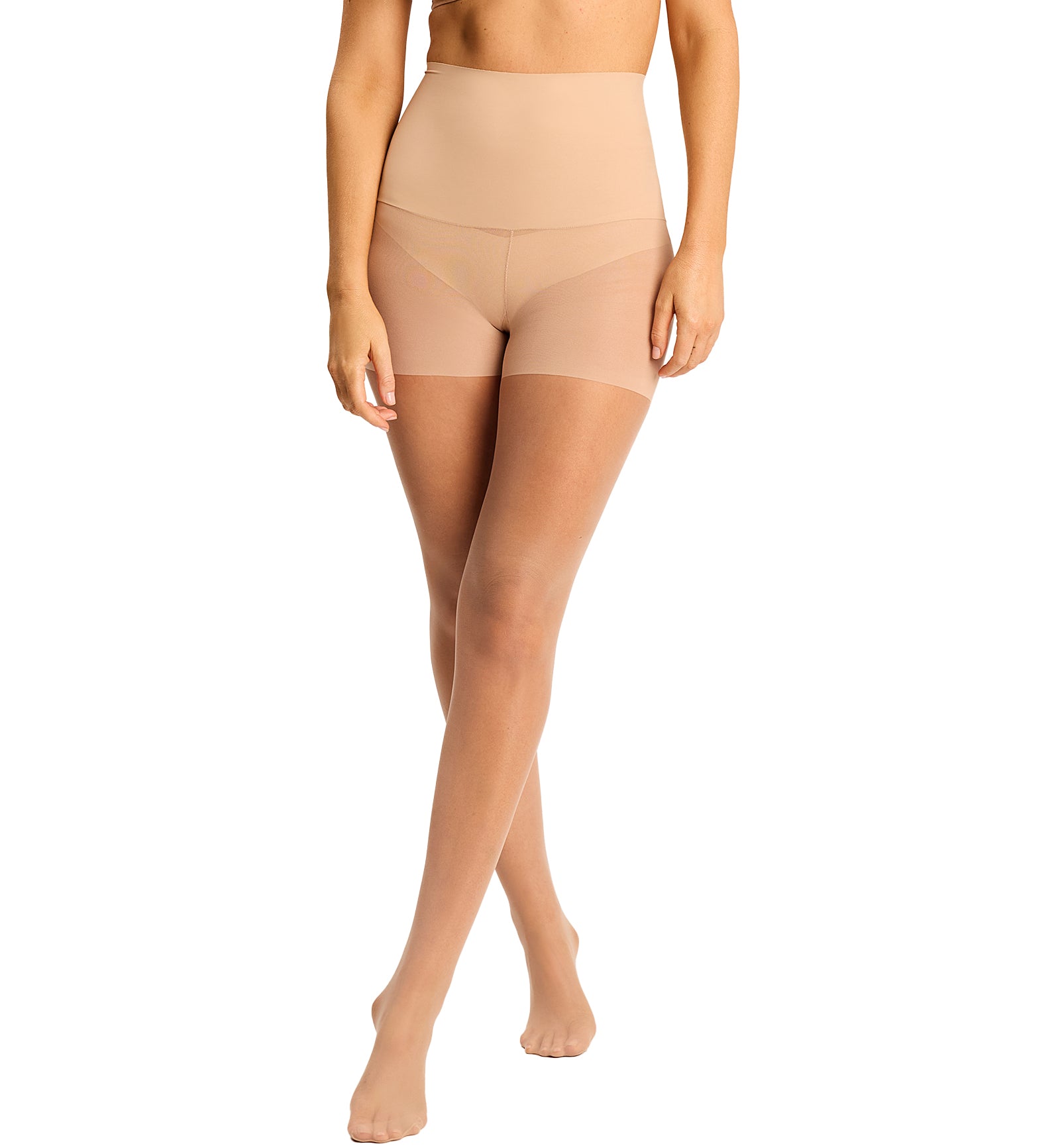 commando The Essential Sheer Control Tights (HCK10T01),Small,Light Nude - Light Nude,Small