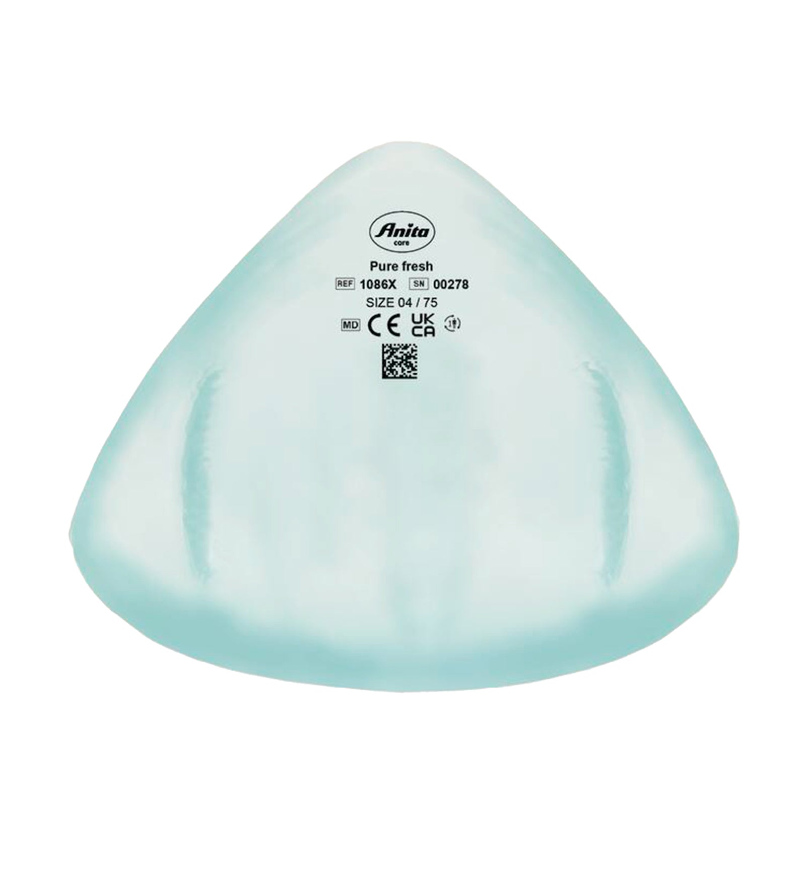 Anita Care Pure Fresh Swim Bilateral Breast Form (1086X),Size 2 - Blue,Size 2