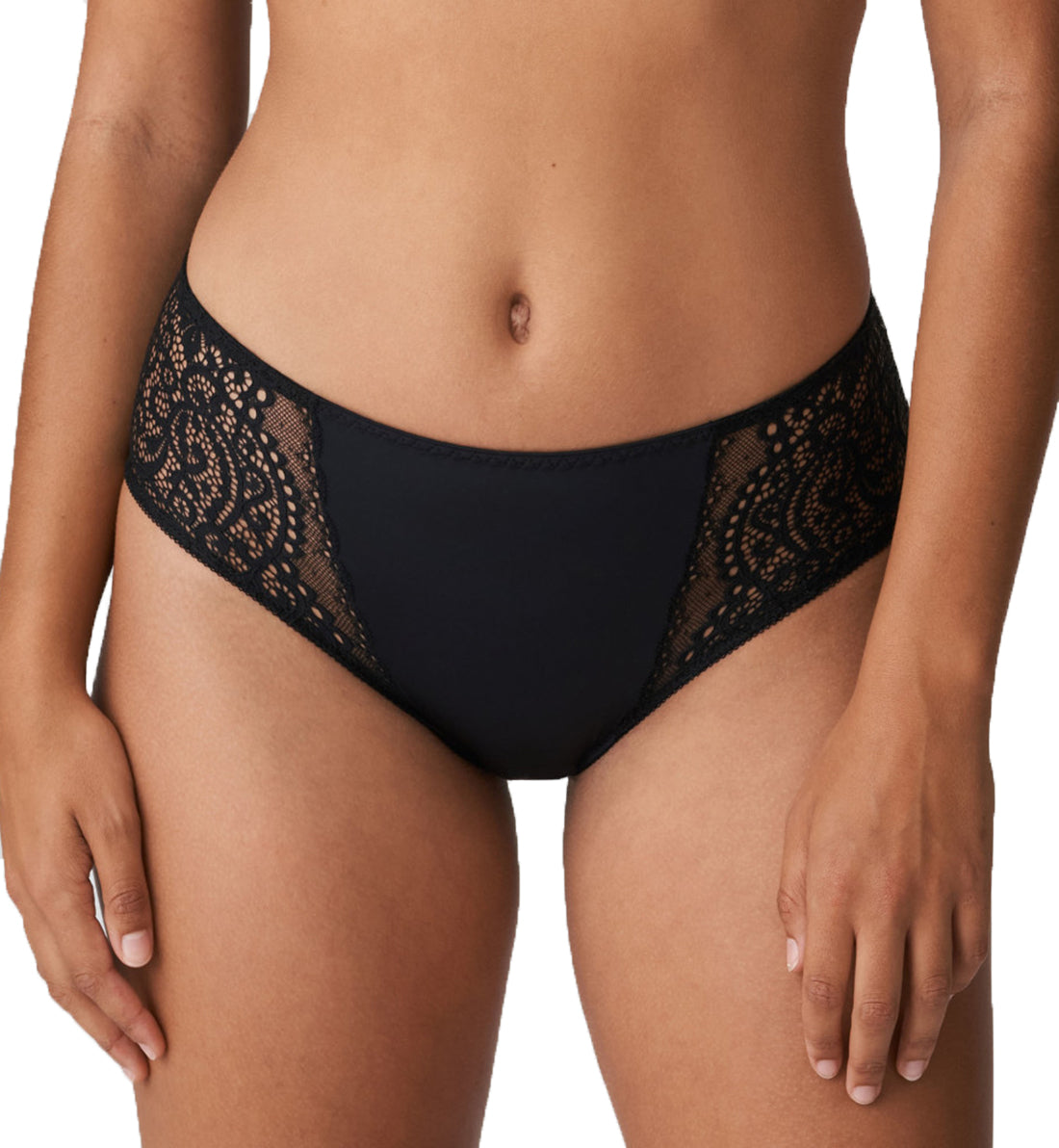 PrimaDonna Twist I DO Matching Full Brief (0541601),XL,Black - Black,XL