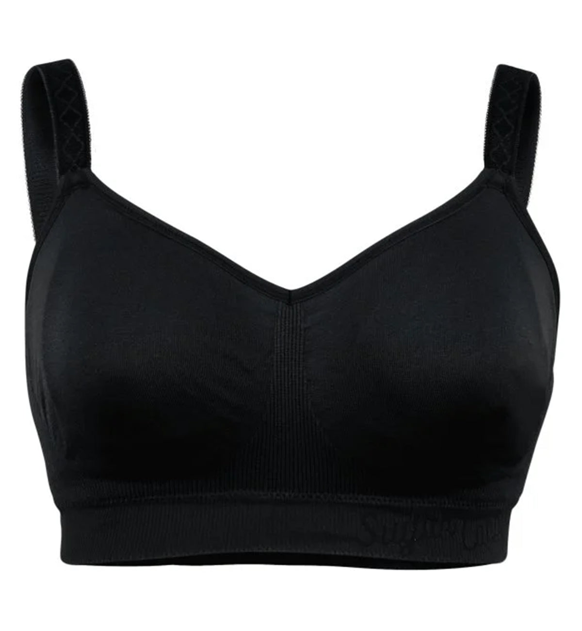 Sugar Candy by Cake Seamless Basic Everyday Softcup Bra (28-8005),XS,Black - Black,XS