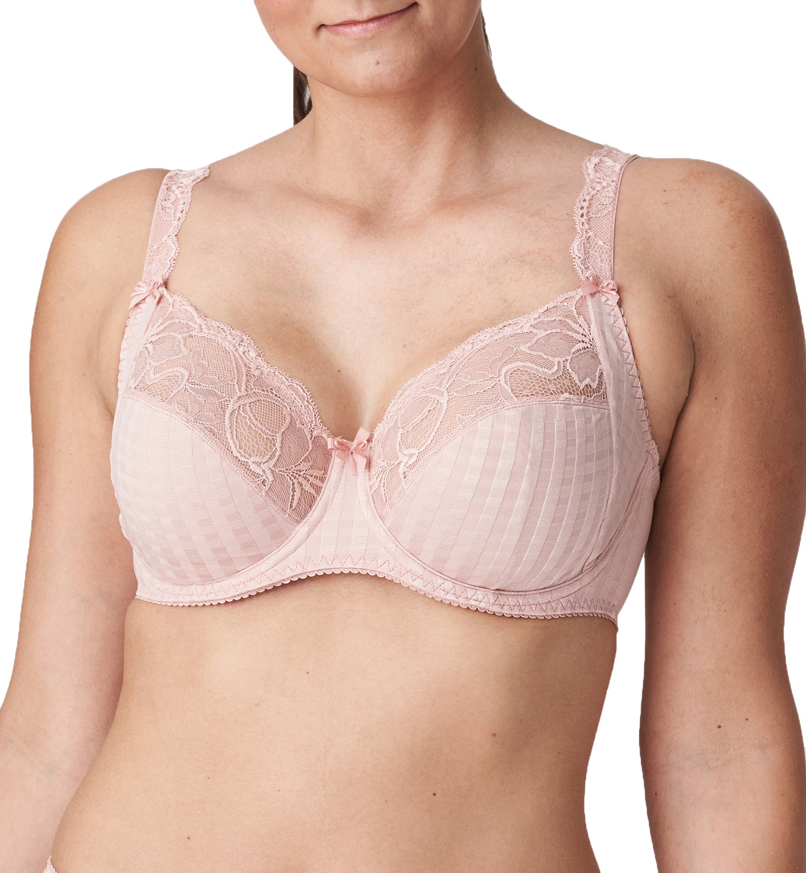 PrimaDonna Madison Full Cup Underwire Bra (0162121),44G,Powder Rose - Powder Rose,44G