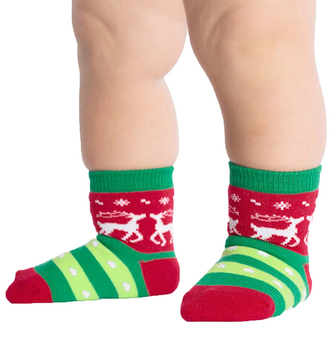 SOCK it to me Toddler Crew Socks (tc0037),Tacky Holiday Sweater - Tacky Holiday Sweater,One Size