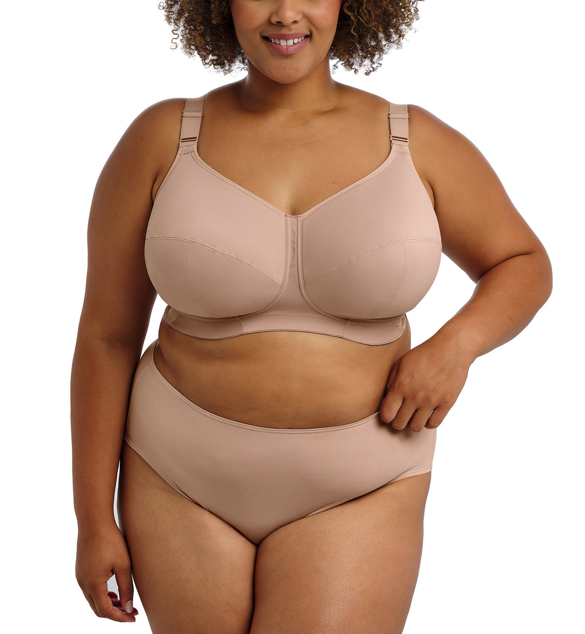 Goddess Celeste Support Softcup (6113),34J,Fawn - Fawn,34J