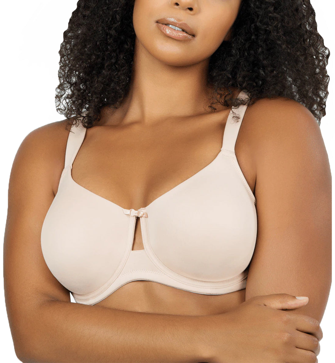 Parfait Erika Unlined Seamless Full Cup Underwire Bra (P58622),32C,Bare - Bare,32C