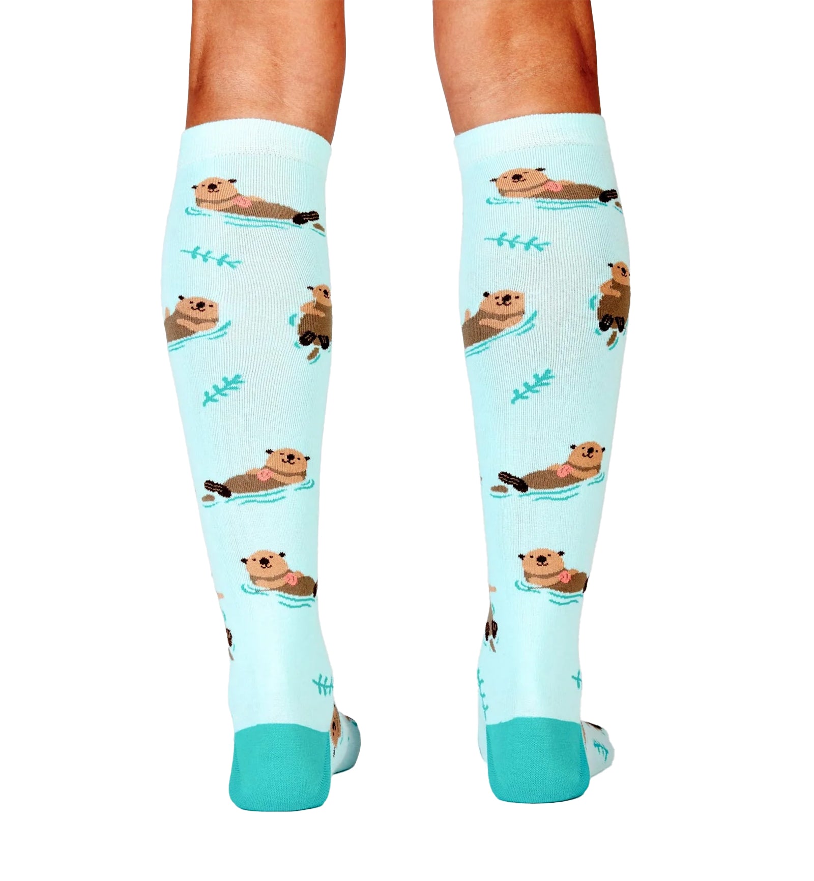 SOCK it to me Unisex Knee High Socks (f0375),My Otter Half - My Otter Half,One Size