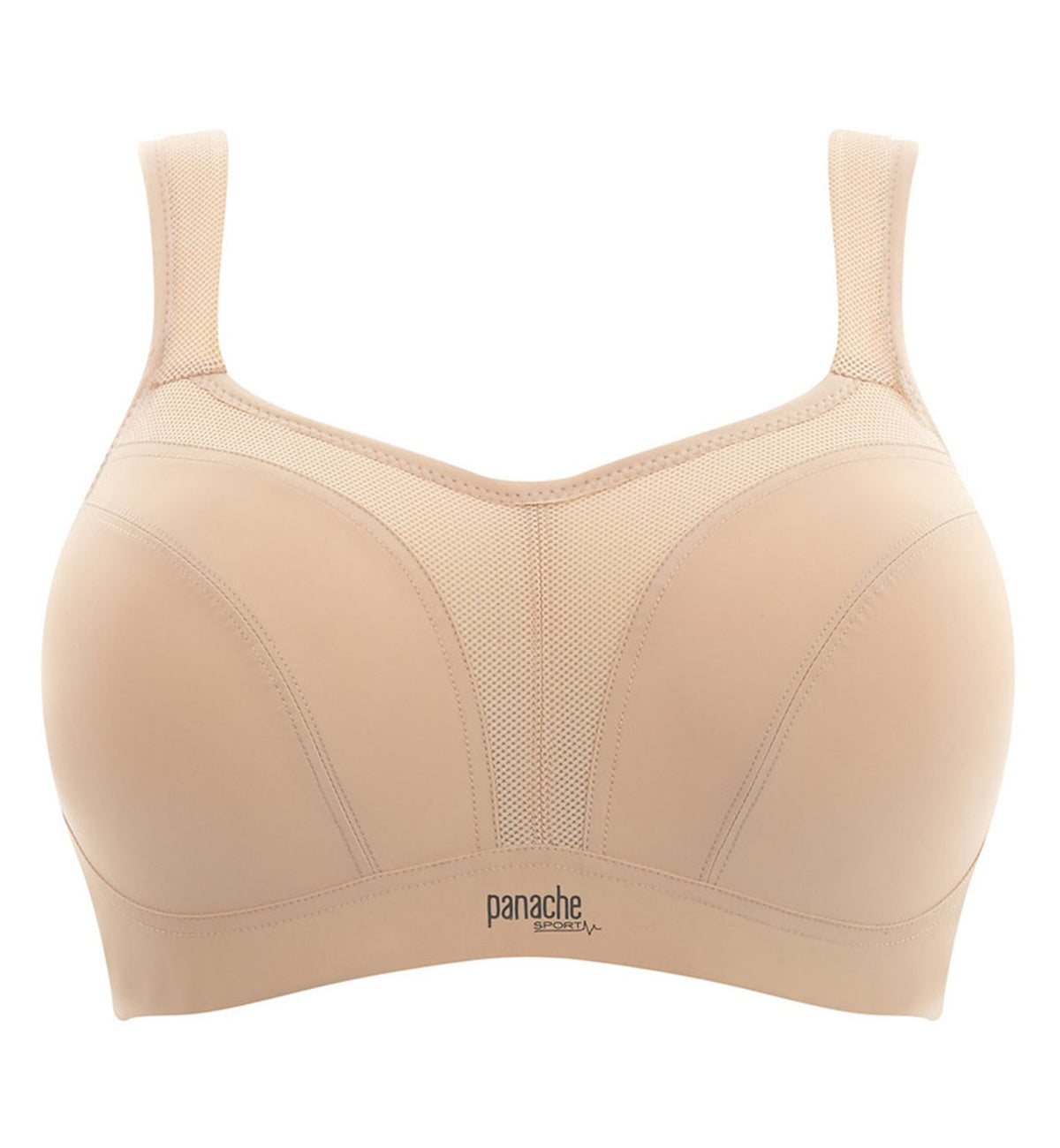 Panache Power Underwire Sports Bra (5021),28E,Latte - Latte,28E