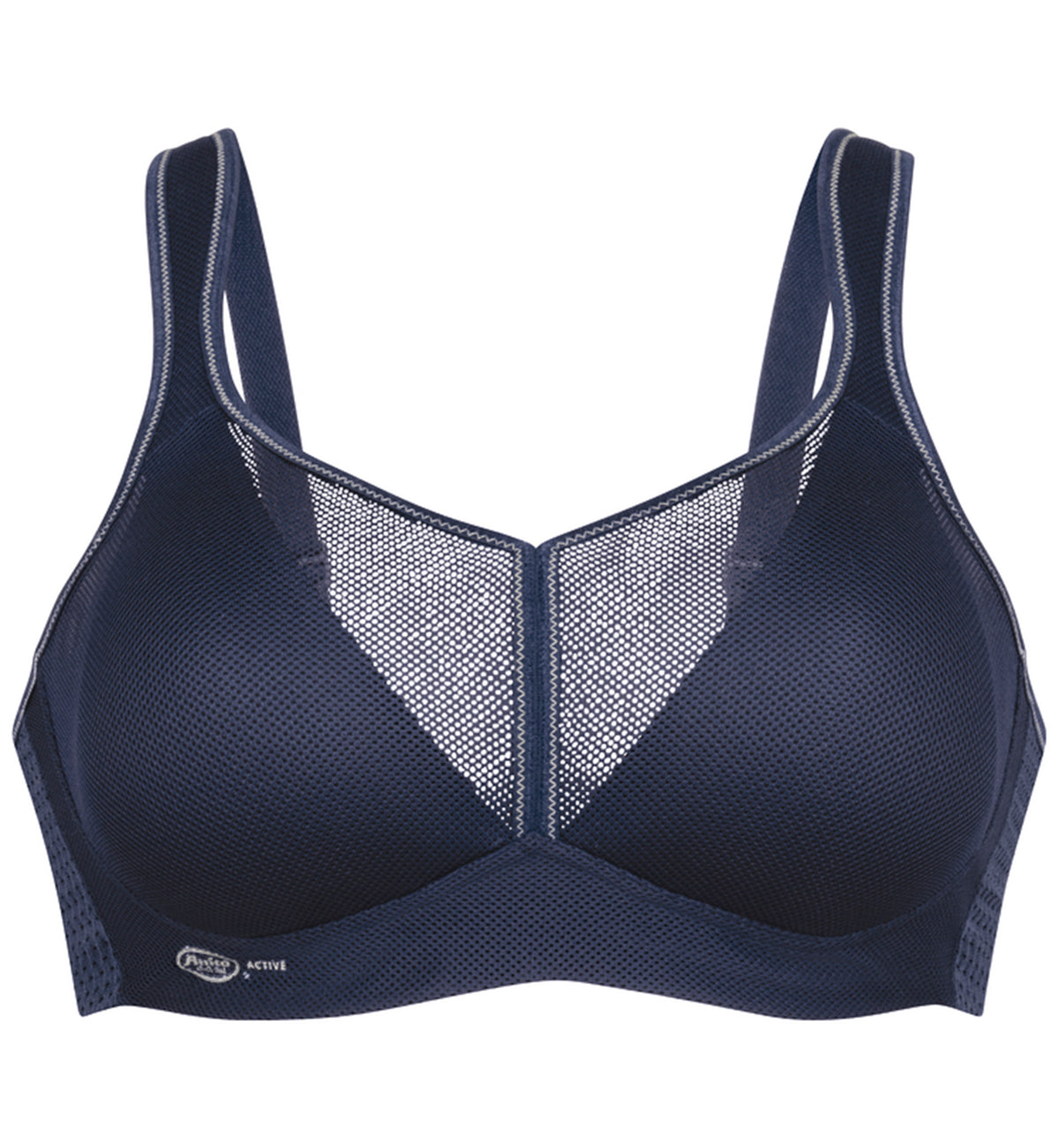 Anita Active Air Control Delta Pad Sports Bra (5544),30D,Blue Iris - Blue Iris,30D