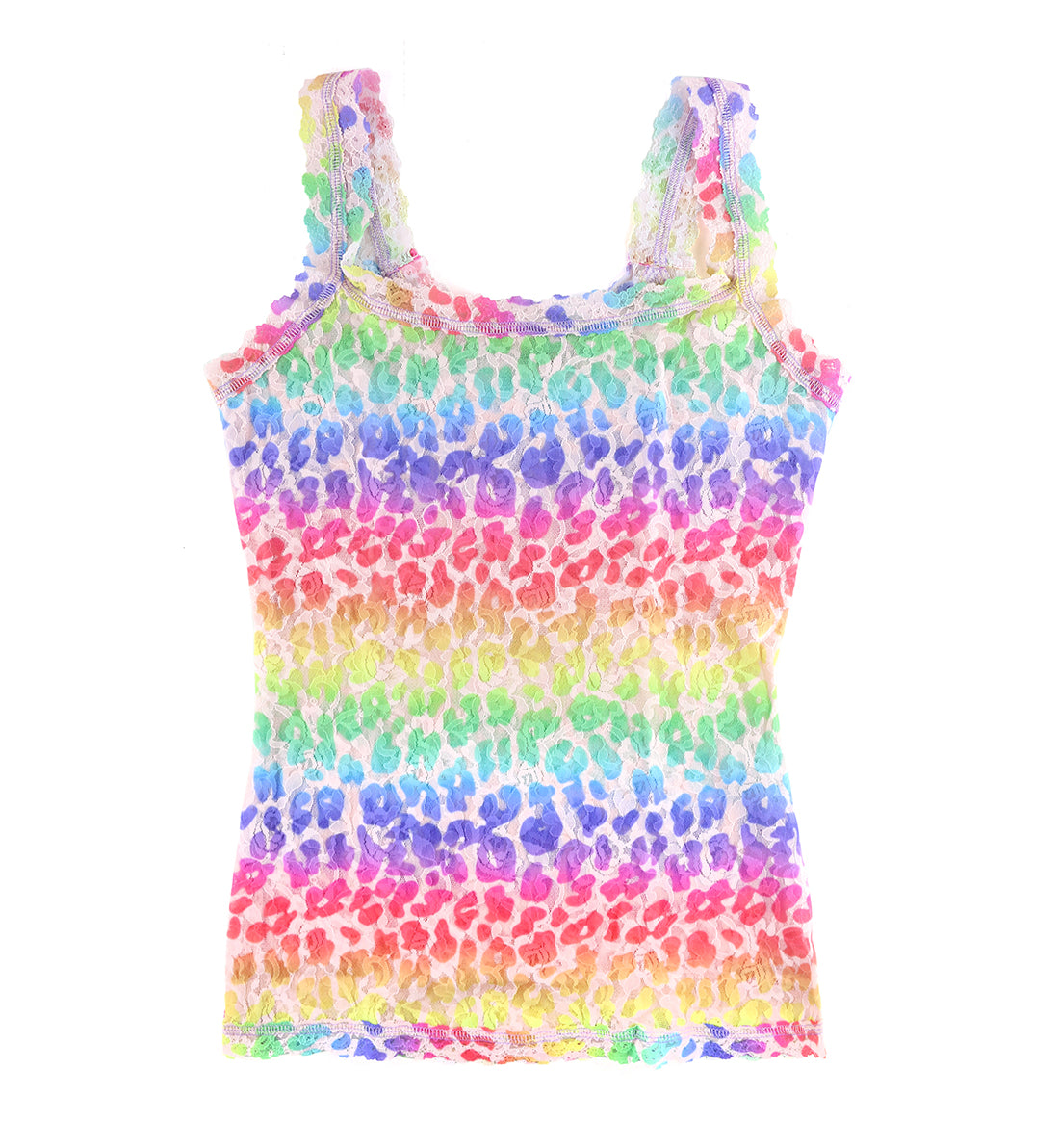 Hanky Panky Signature Lace Printed Unlined Camisole (PR1390L),XS,Pride Leopard - Pride Leopard,XS