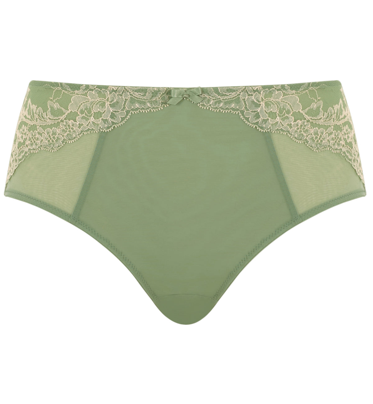 Panache Ana Deep Brief (9394),Small,Sage/Sand - Sage/Sand,Small