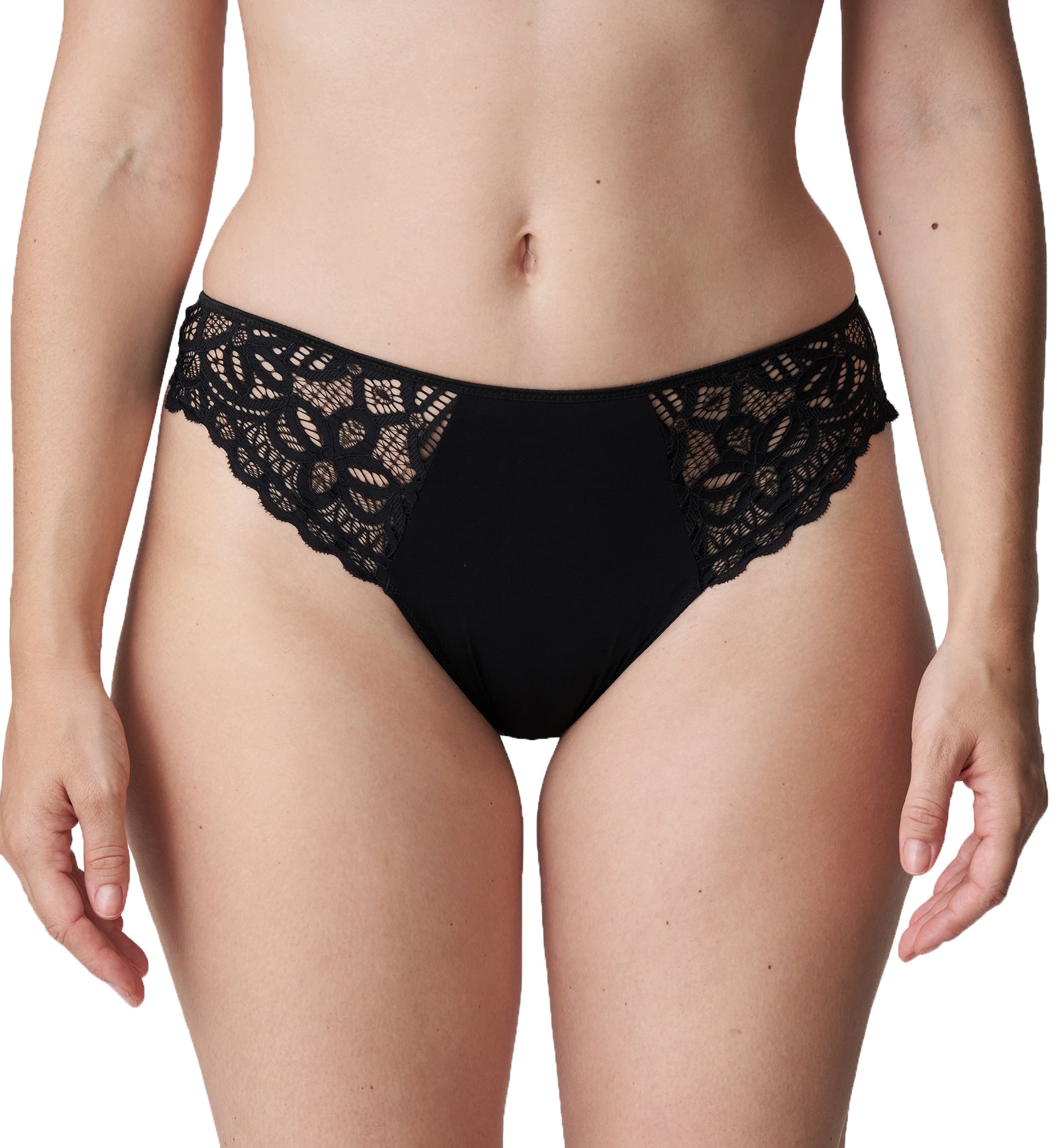 PrimaDonna Twist First Night Thong (0641880),XS,Black - Black,XS