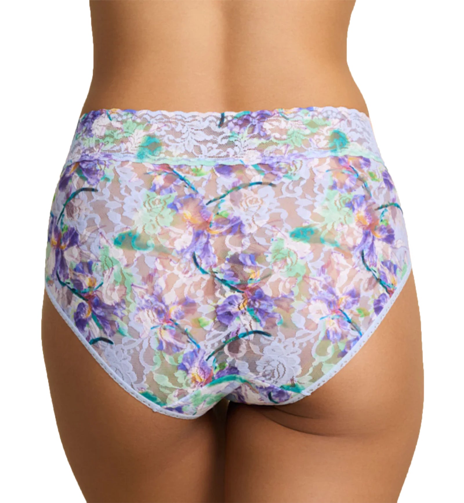 Hanky Panky Signature Lace Printed French Brief (PR461),Small,Pleinair - Pleinair,Small