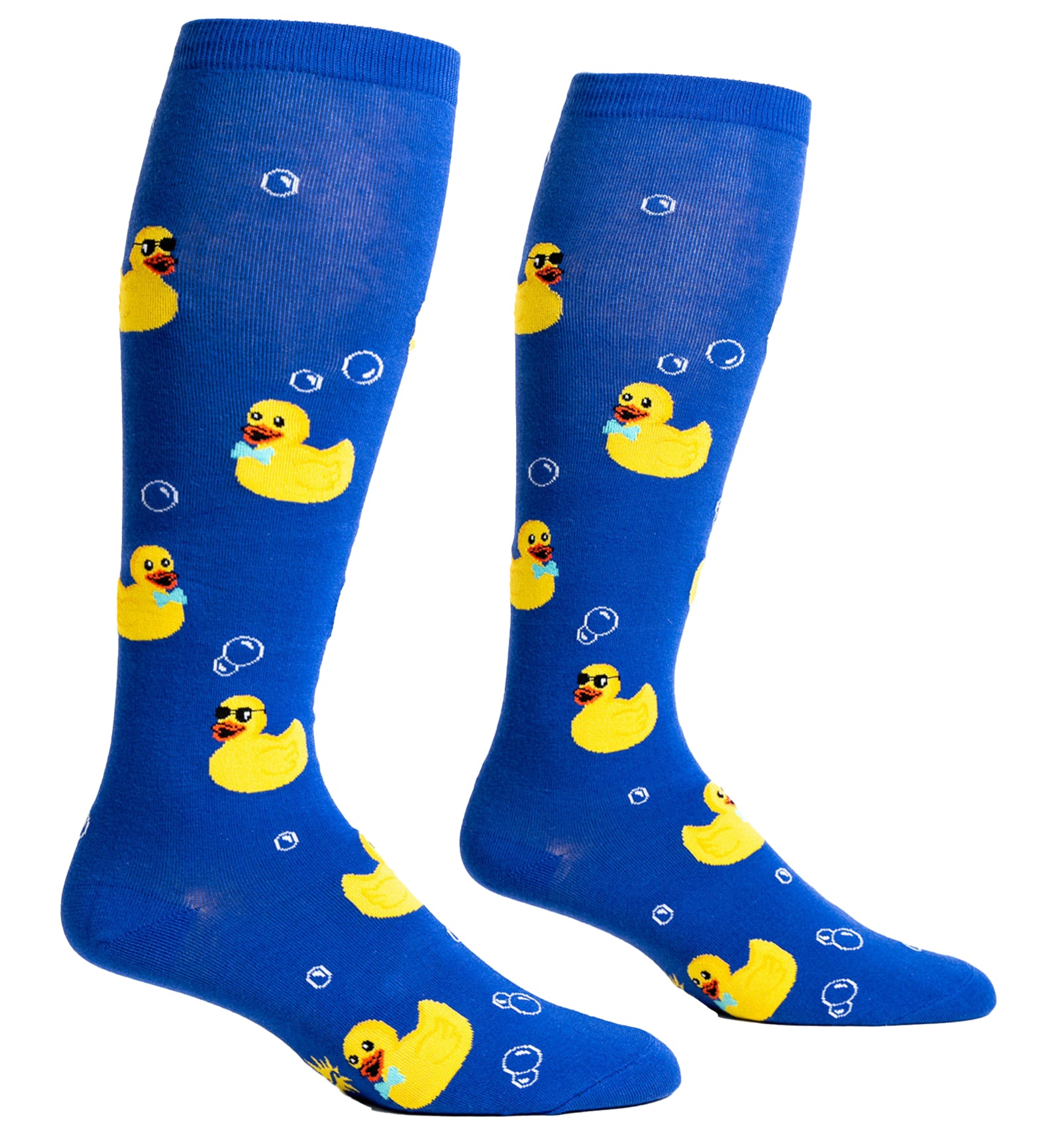 SOCK it to me Unisex Stretch-It Knee High Socks (S0185),Rubber Duckie - Rubber Duckie,One Size