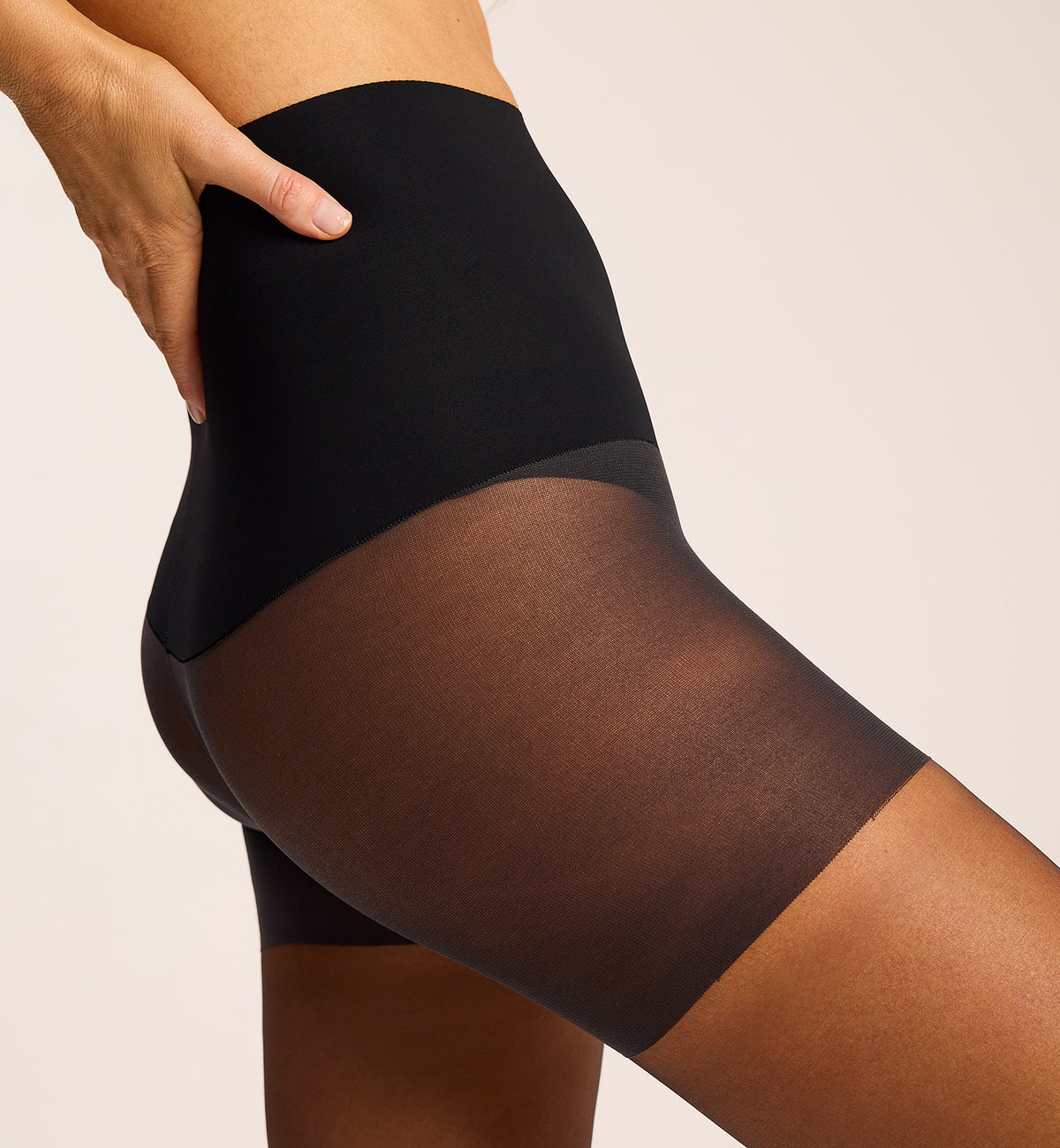 commando The Essential Sheer Control Tights (HCK10T01),Small,Black - Black,Small