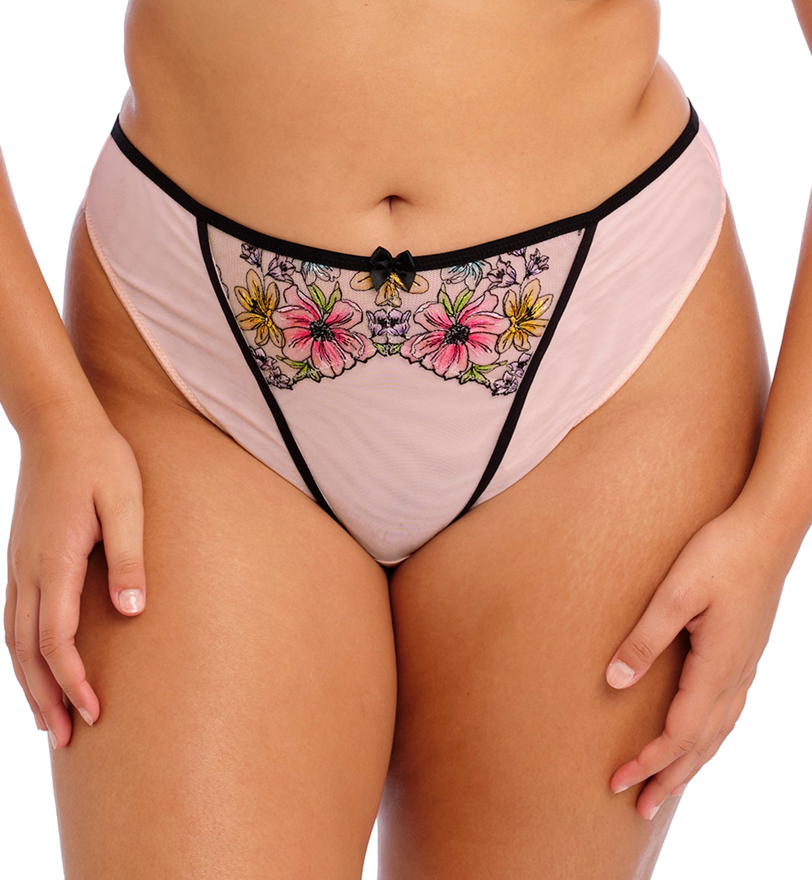 Elomi Carrie Matching Thong (301870),Small,Ballet Pink - Ballet Pink,Small