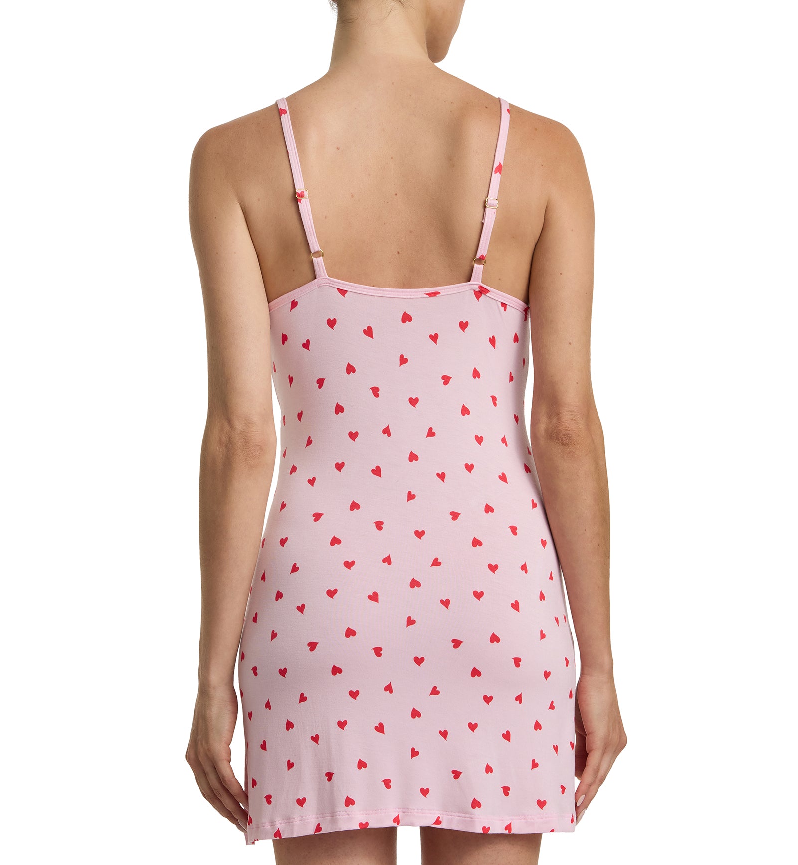 Hanky Panky Unwind Modal Sleep Chemise (635702),Small,So In Love - So In Love,Small