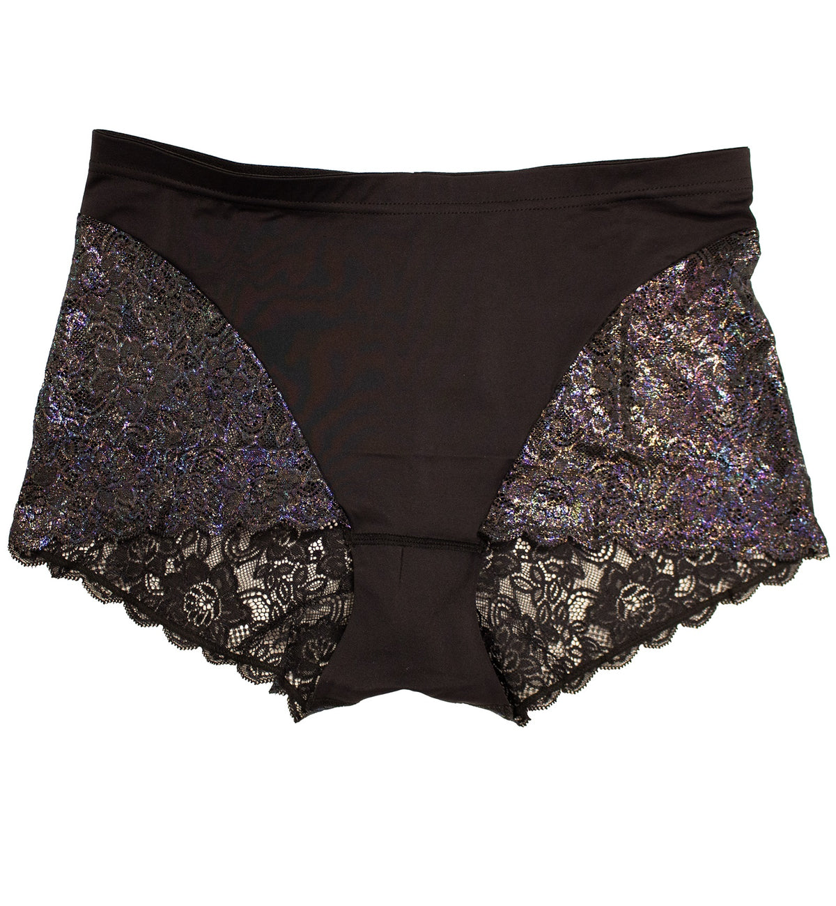 Elila Stretch Lace Cheeky Full Panty (3311),Medium,Mermaid - Mermaid,Medium