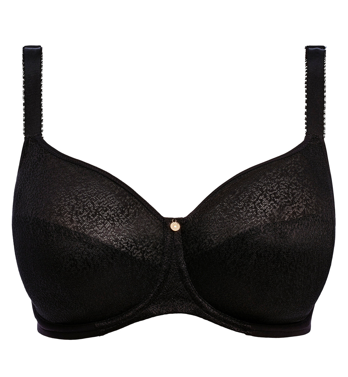 Fantasie Demure Molded Non-Padded Underwire Bra (103211),30E,Black - Black,30E