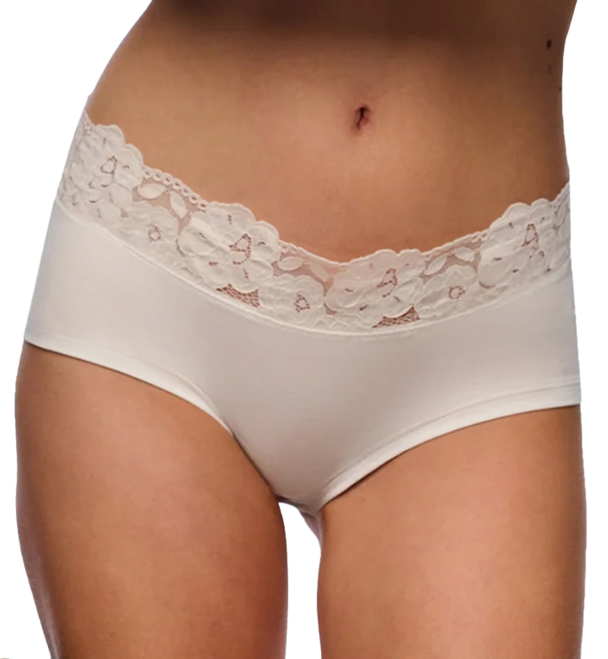 Cosabella Romanza Boyshort (ROMAN0731),Small,Moon Ivory - Moon Ivory,Small