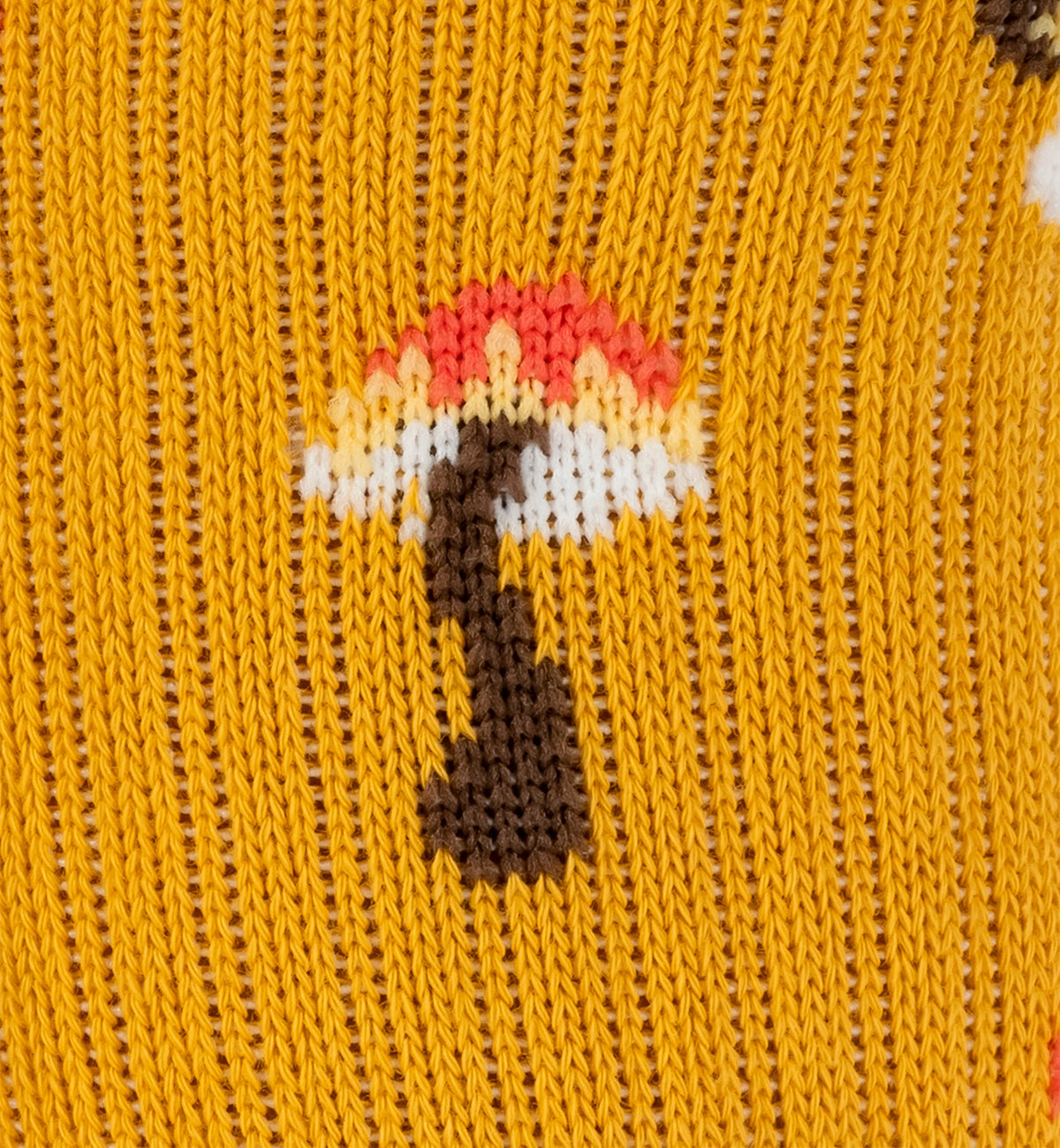 SOCK it to me Athletic Ribbed Crew Socks (R0012),Shrooms - Shrooms,One Size