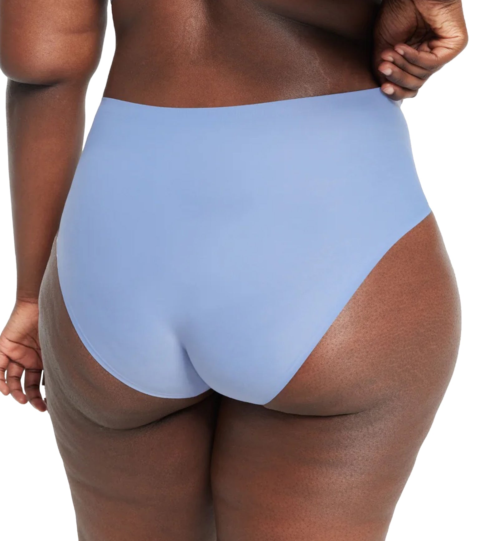 Evelyn & Bobbie High-Waisted Retro Bikini Panty (1704),US 0-14,Blue Cloud - Blue Cloud,US 0-14