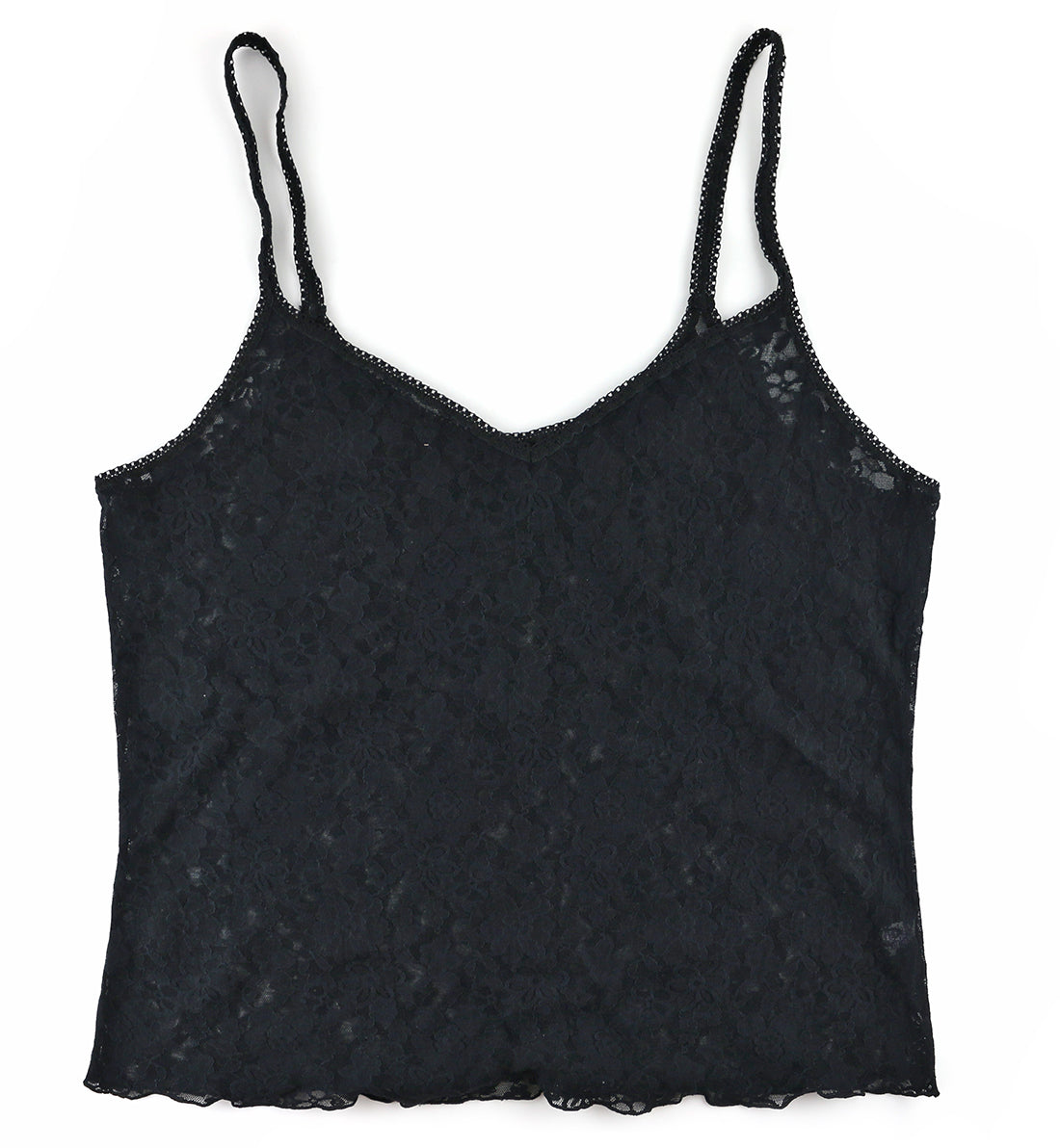 Hanky Panky Daily Lace Camisole PLUS (774731X),1X,Black - Black,1X