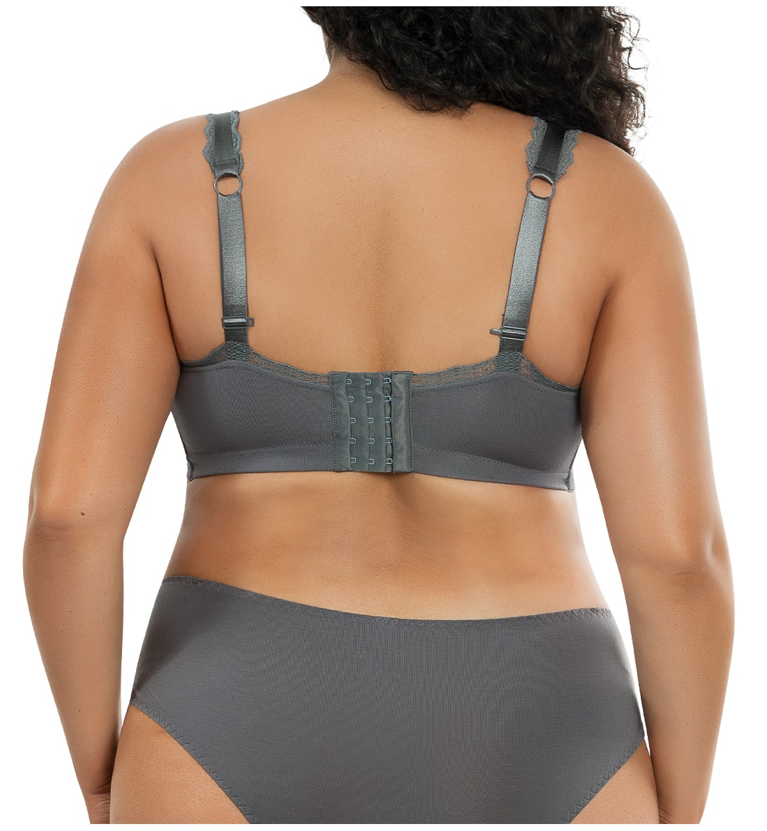 Parfait Dalis Soft Modal Bralette with J-Hook (5641),30D,Charcoal - Charcoal,30D
